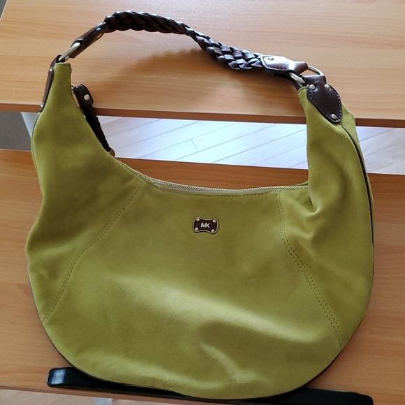 Michael Kors Handbags - Michael Kors Suede Shoulder Bag